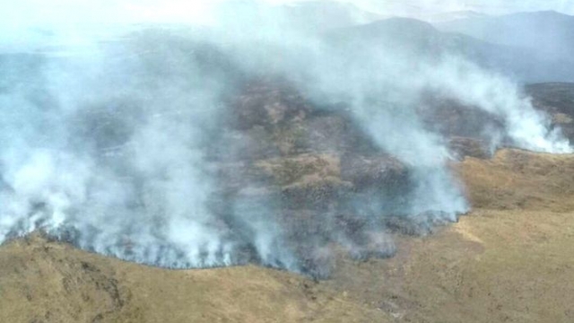 Incendio en Sierra: el fuego ya arrasó unas 3 mil hectáreas y todavía no está controlado