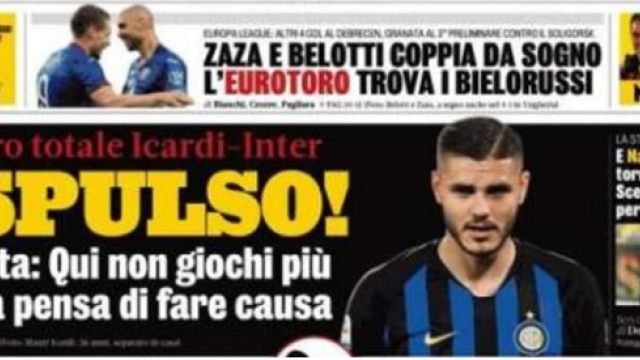 ¿Comenzó una guerra entre Icardi e Inter?