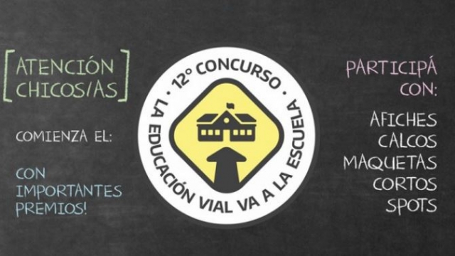 El Municipio lanzó el concurso “La Educación Vial va a la Escuela”