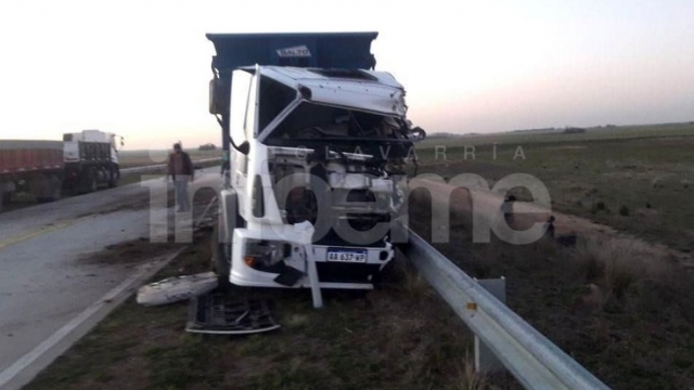 Enlace Kirchner: Camionero olavarriense protagonizó un accidente fatal